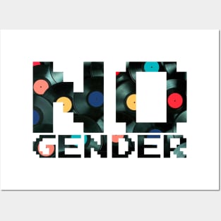 No Gender Techno Posters and Art